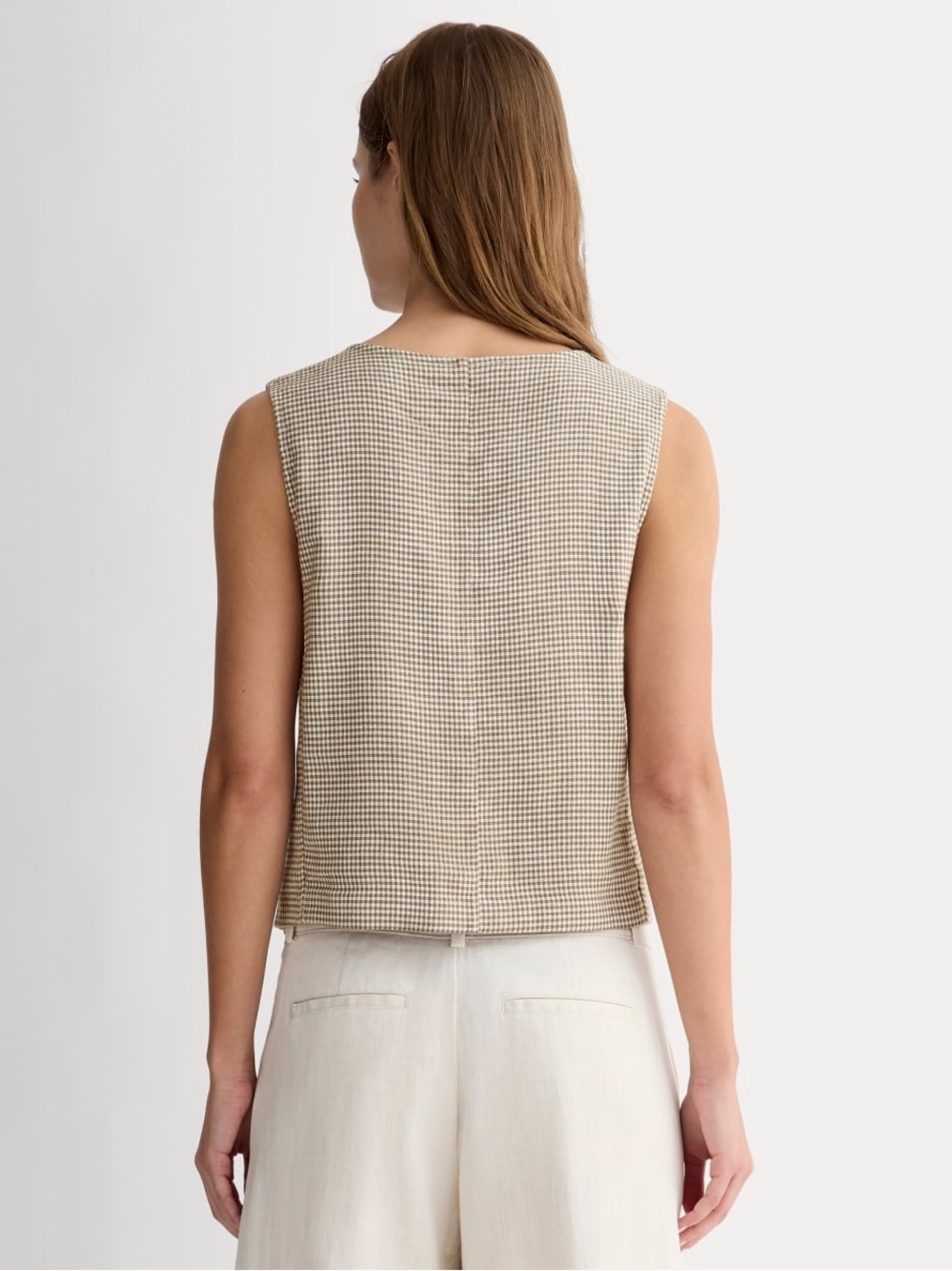 Everlane the Vest in Stretch Linen NWOT - Picture 3 of 14